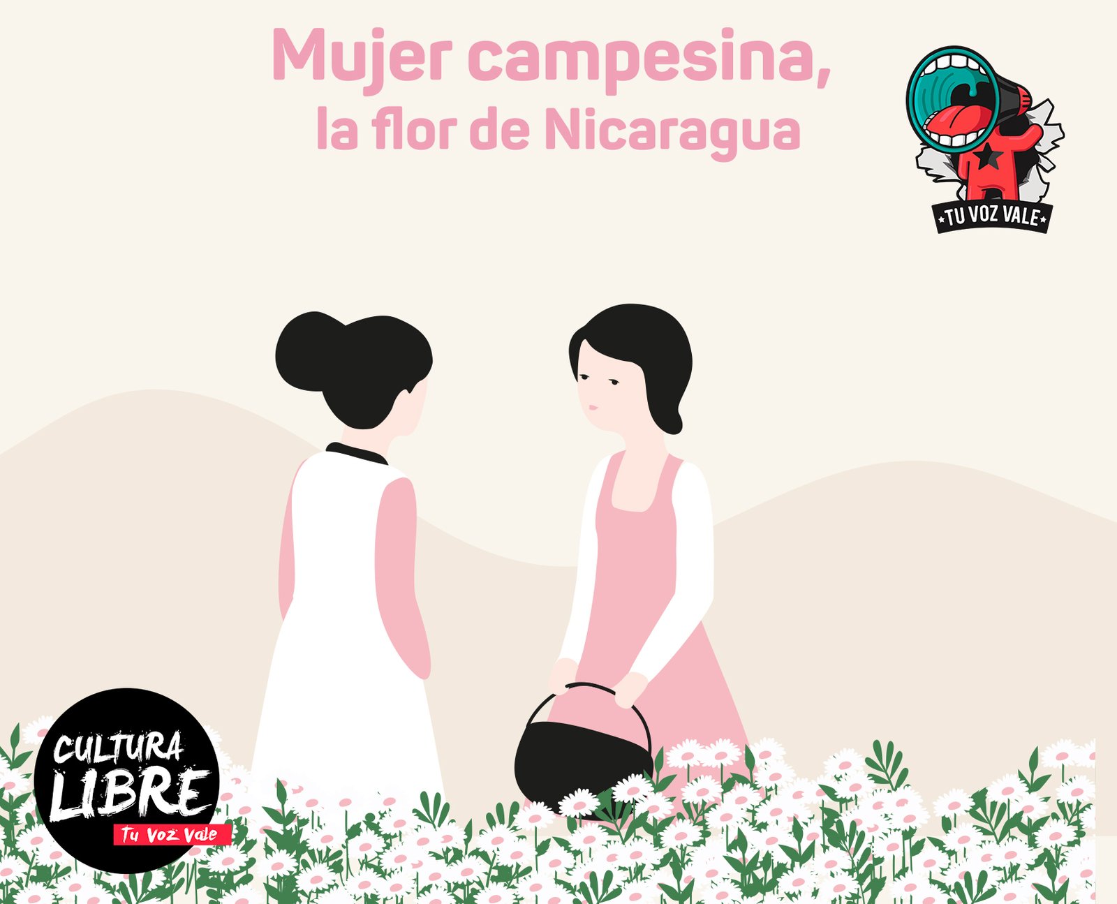 Mujer campesina, la flor de Nicaragua