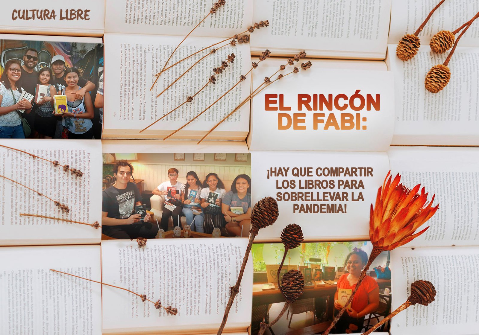 El Rincón de Fabi: ¡Hay que compartir los libros para sobrellevar la pandemia!