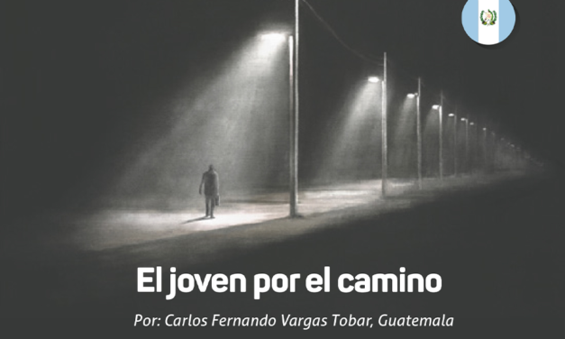 El joven por el camino